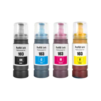 103 Premium Refill Ink for Epson 103 Ecotank L3160 L3210 L3211 L3250 L3251 L3256 L3260 L3266 L5190‎ 