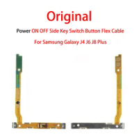 Power volume on/off button, side key, flex cable for Samsung Galaxy J4, J6, J8 plus, j410, j415, j600, j610, j810, 50PC