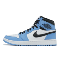 Nike 高爾夫球鞋 Air Jordan 1 High Golf 男鞋 藍 白 黑 休閒鞋 AJ1 DQ0660-400