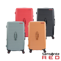 預購 Samsonite RED Toiis C 27吋 極簡線條可擴充PC飛機輪託運行李箱/胖胖箱(多色可選)