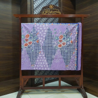 Kain Batik Tulis Semarang Motif Kawung Blekok
