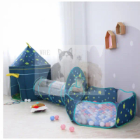 Certified products3pcs Baby Tent Kid Crawling Tunnel Play Tent Indoor Children Toddler Toy Ball Pool