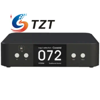 TZT Black/White DAC90 DAC Decoder DSD Hard Decoder High Fidelity 5532 Operational Amplifier without Bluetooth Module