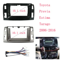 10.1 Inch For Toyota PREVIA / Estima / 2016 Car Radio Android MP5 Player Casing Frame 2 Din Head Unit Fascia Stereo Dash Cover
