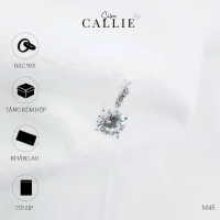 M45 - Mặt dây chuyền bạc Callie Silver đính đá