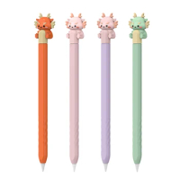 Cartoon Dragon Silicone Case for Apple Pencil 2.0 Pro Stylus Protective Cover Pencil 2nd Gen Case Pencil2.0 Not Affect Charge