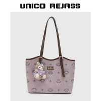2025 Autumn Winter Bread Puppy Miu Series Happy Party Tote Bag for Women Large Capacity Brown Handba
