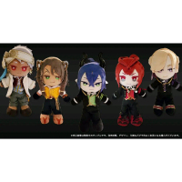 Twisted Wonderland of the seven dorm leaders Maleus Riddle Azul Vil Leona Idia Kalim Original Plush 
