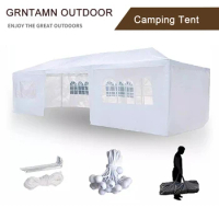 GRNTAMN 4 Sidewall 10'x10' 10'x20' 10'x30' Party Wedding Tent Canopy Outdoor Heavy duty Gazebo Pavilion Events Tent