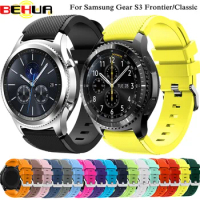 Gear S3 Frontier Classic Watch Band 22mm Silicone Sport Replacement Watch Men women's watches Strap for Samsung Gear S3 Bracelet