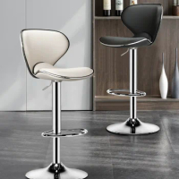 Bar chair, household adjustable high stool, bar stool, bar chair, cashier's desk, backrest, bar stool