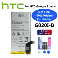 2024 Years Original Replacement Battery For HTC Google Pixel4 Pixel 4 G020I-B Mobile Phone Bateria Battery 2800mAh + Tools Kits