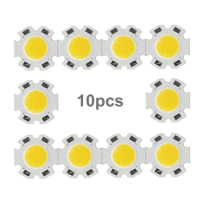 10pcs/Lot 20mm Diameter 2011 3W 5W 7W Round LED COB Light Source For Spotlight Downlight Red Blue Green Warm White Color