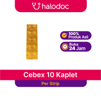 Cebex 10 Kaplet - Suplemen untuk Kesehatan