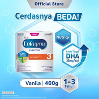 Enfagrow Essential 3 Susu Formula Anak 1 - 3 Tahun Vanila 400 g