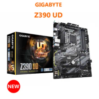 GIGABYTE Motherboard Z390 UD LGA1151 RGB Dual-channel DDR4 Memory Intel Z390 Core i9 i7 i5 processors SATA ATX Intel PCIe Slots