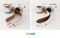 韓國 iCode i-Code Public 30 亮麗彩色 通用相機背帶 類單眼 DSLR【中壢-水世界】