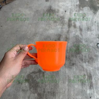 Cangkir Plastik Mini Warna - Mug Warna Anak - Cangkir Mini Anak