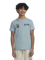 เสื้อยืดเด็กเล็กผู้ชาย Live Free สี Ether