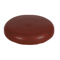 PU Leather Stool Cover Seat Cushion Hotel Stretch Bar Chair Protector Waterproof Round Elastic Salon Small Solid Color Home
