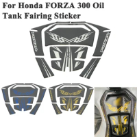 Motorcycle Sticker Decal For Honda Forza 300 FORZA300 2018 2019 2020 Oil Cap Protector Tank Fairing Sticker Pads Protection