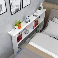 臥室床邊床側置物架落地靠墻床頭床尾沙發后長條簡易夾縫窄櫃收納