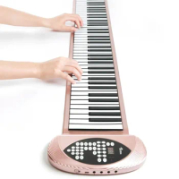 Digital Profissional Piano Keyboard Human Eletronico Inteligente Piano Roll Up Adults Piano Profesional "Musical Instruments