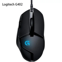 Original Logitech G402Hyperion Fury FPS game mouse High quality wired optical mouse Computer peripheral accessories Game console