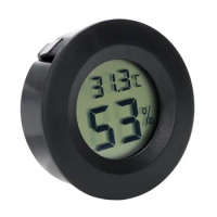 LCD Digital Fridge Freezer Tester Mini Thermometer Hygrometer Temperature Humidity Meter Detector
