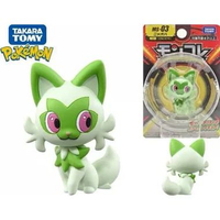 POKEMON MONCOLLE MS-03 - SPRIGATITO ORIGINAL TAKARA TOMY MONSTER COLLECTION ACTION FIGURE POKEMON SP