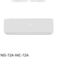 NIKKO日光【NIS-72A-NIC-72A】變頻冷暖分離式冷氣(含標準安裝)