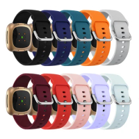 Silicone Strap For Fitbit Versa 3/Versa 4 Smart Watch Band for Fitbit Sense/Sense 2
