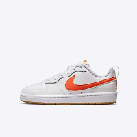 Nike Court Borough Low 2 GS [BQ5448-114] 大童 運動休閒鞋 舒適 低筒 白 橘