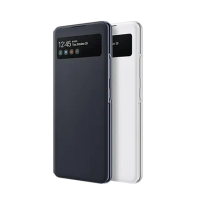 【SAMSUNG 三星】原廠Galaxy A42 5G專用 透視感應皮套 S View(公司貨)