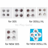50pcs For 3DS NEW 3DS Controller DPads D-Pad Metal Dome Snap PCB Board buttons Conductive FIlm For 3DS LL/XL /New 3DS LL/XL