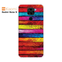 Casing Custom Case Xiaomi Redmi Note 9 Softcase Anticrack Wood 02