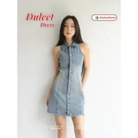 Dulcet Dress [EastRose X Shannon Dorothea] The Denim Club Collection | Dress Denim Wanita | Dress Je