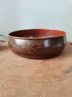 日本回流銅器古銅手打老銅建水銅缽日本銅器，茶道銅水盤，全品，