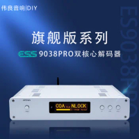 DC300 flagship dual-core fully balanced ES9038PRO decoder DAC amp Bluetooth 5.0 digital