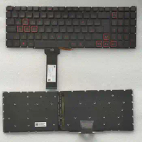 New Swiss For ACER Nitro 5 AN515-54 AN515-55 AN515-43 AN515-44 AN715-51 AN517-52 Backlight Red Notebook Laptop Keyboard