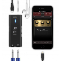 免運公司貨 IK iRig HD 2 吉他 Bass 表演 錄音 介面 iOS/Mac/PC 專用【唐尼樂器】