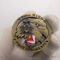 America Eagle Coin The first sergeant Eagle Copper Plating Coin Commemorative Challenge Coins