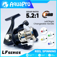 AquaPro - Reel Pancing LF1500 Harper 8 Ball Bearings Fishing Reel Dengan Gear Ratio 5.2:1 Untuk Mema