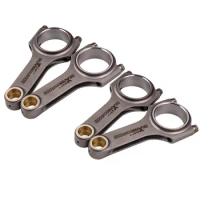 4x 133.3mm Connecting Rods+ARP Bolts for Mitsubishi 4G93 Lancer Mirage Space 1.8 Connect Rod Conrods Bielle Plueel Floating Pin