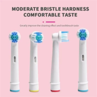 For Oral B Toothbrush Heads Wholesale 21Pcs Toothbrush Head Whitening Electric Toothbrush Replacement Brush Heads Refill