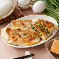 【滿面香】韭菜盒子 7包(純手工製作 無添加的韭菜盒子)