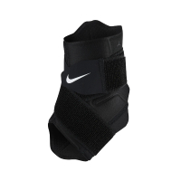 【NIKE 耐吉】護踝 Pro Ankle Sleeve With Strap 支撐 黑 透氣 護具 調節式(N1000673-010)