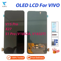 OLED LCD For Vivo V15 Pro 1818 Display Touch Screen For Vivo X27 S1 Pro V1832A V1832T Digitizer Assembly Replacement with Tools