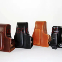 High Quality Photo Bag PU Leather Camera Bag Case For Nikon P900 P900s DSLR Digital Camera Shoulder neck Bags 3 Colors