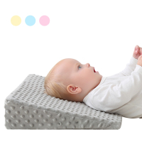 colorland嬰兒防吐奶枕 泡泡絨安撫三角枕/孕婦枕/側睡枕/哺乳枕